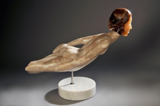 Stone figurative sculpture