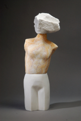 Stone figurative sculpture