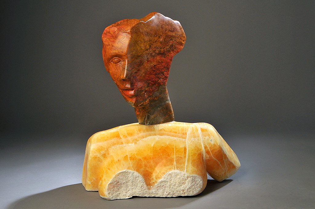 Stone figurative sculpture
