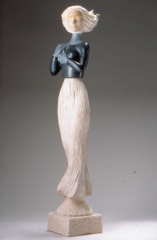 Stone figurative sculpture