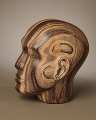 Stone figurative sculpture
