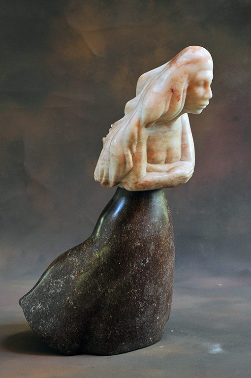 stone figurative sculpture