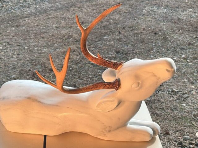 deer sculpture