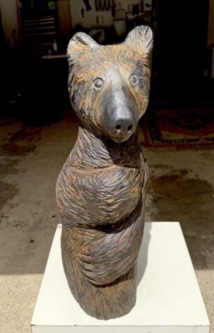 bear sculpture animal art