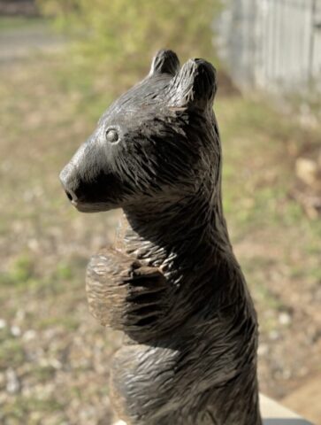 bear sculpture animal art
