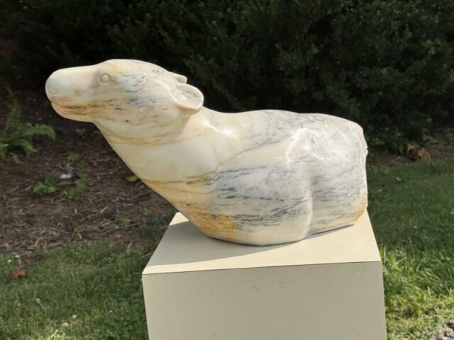 bear marble sculpture stone animal art